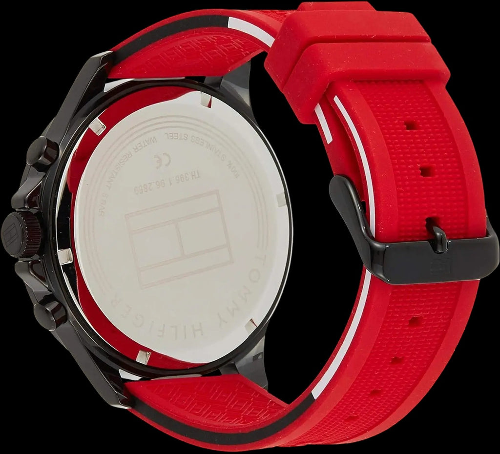 Tommy Hilfiger Original Automático – Rojo 46mm
