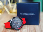 Tommy Hilfiger Original Automático – Rojo 46mm